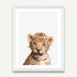 Little Leopard - Minimalist Framed Wall Art